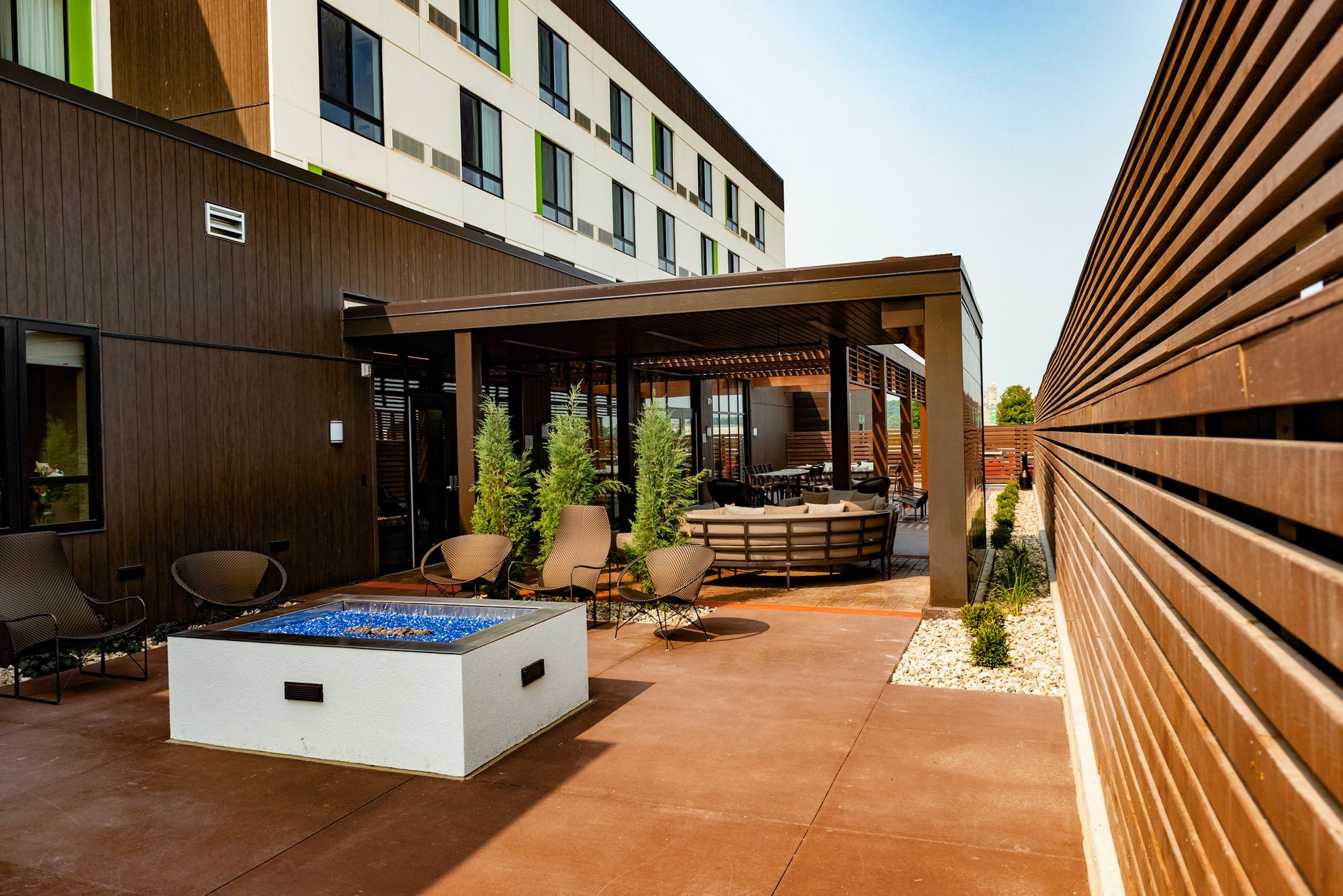 Отель Courtyard By Marriott Omaha East/Council Bluffs, Ia Экстерьер фото